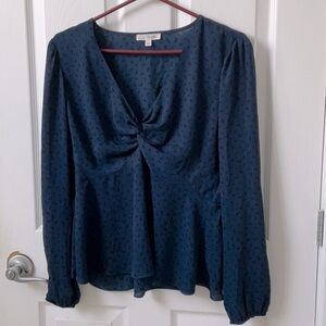 Nine BRITTON spotted top